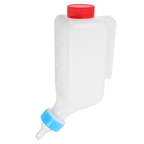 Toddmomy Calf Feeding Bottle Nursing Baby Goat Bottle Lamb Milk Feeder for Farm Small Animals 9.05X4.92X3.14In Efficient Animal Milk Feeder