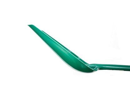 Bully Tools Heavy Duty Snow Shovel - 100% Made in the USA, One-Piece Poly Scoop for Snow, Mulch, Grain Removal, Lightweight, Portable Garden Equipment, Ideal for Driveways & Farming - 42-Inch, Green - color: Green