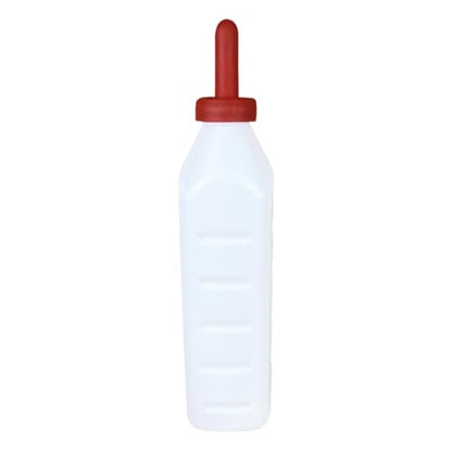 Calf Milk Feeding Bottle 4 L with Extended Nipple, Leakproof Feeder for Newborn Calves, Sheep & Goats, Livestock Nursing Bottle - color: Vertical 2.5L integr