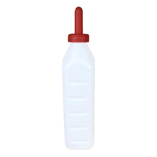Nipple Calf Feeding Bottle with Large Capacity and Comfort Handle for Farm Animal Livestock Nursing Use Long Nipple Livestock Bottle - color: Vertical 2.5L integr