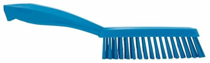 Vikan 13/16 in W Scrub Brush, Stiff, 11 51/64 in L Handle, 5 51/64 in L Brush, Blue, Plastic 41953-1 Each - color: Blue