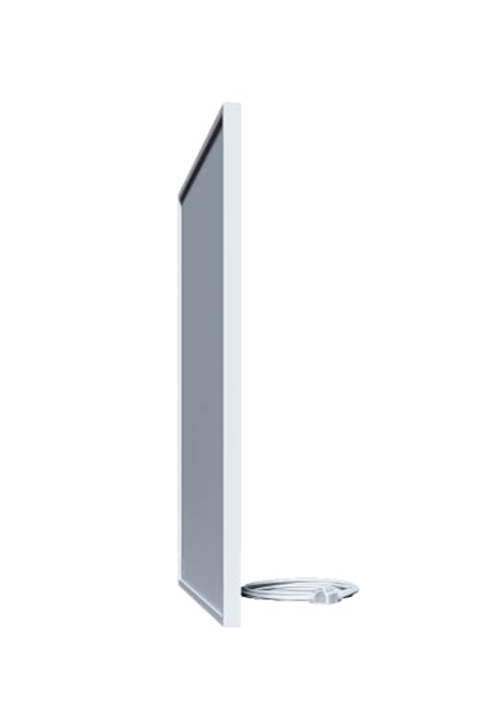 Wexstar 400-Watt Infrared Electric Panel Heater White WS-4WUS