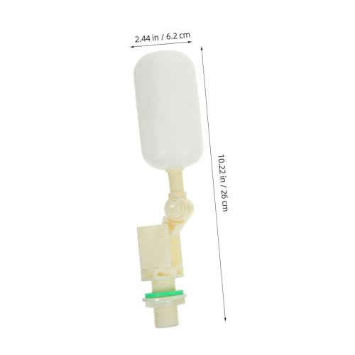 BESTonZON 2Pcs Float Valve for Automatic Water Troughs Stable Float Ball for Livestock Waterers Stainless Steel Efficient Water Control for Horses Cattle Goats Pigs Dogs