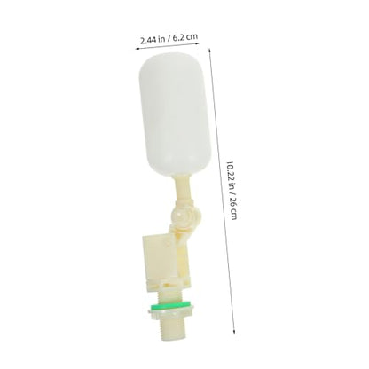 BESTonZON 2Pcs Float Valve for Automatic Water Troughs Stable Float Ball for Livestock Waterers Stainless Steel Efficient Water Control for Horses Cattle Goats Pigs Dogs