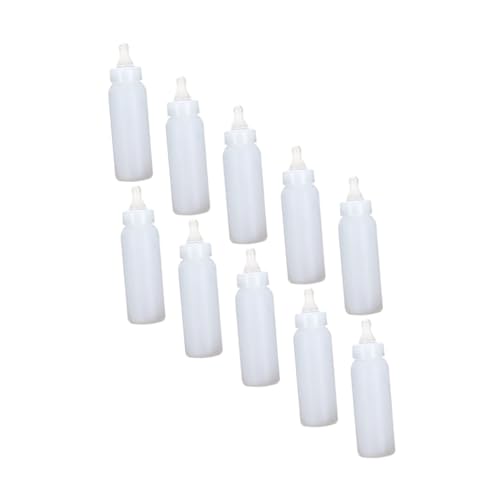 TOYANDONA 250ml Small Pig Feeding Bottle Silicone Nipple and Lid for Lambs and Piglets Durable Milk Container