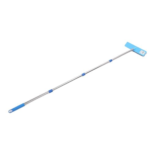Yoidesu Metal Brush Broom, Heavy Duty Wire Broom Telescope Handle for Concrete Areas Garages (160cm) - size: 160cm, style: 160cm