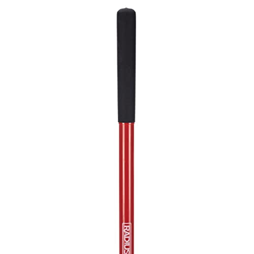Radius Garden 58-in Long Handle Round-Point Shovel, Steel Shaft, Steel - style: Long-Handle, Round Point