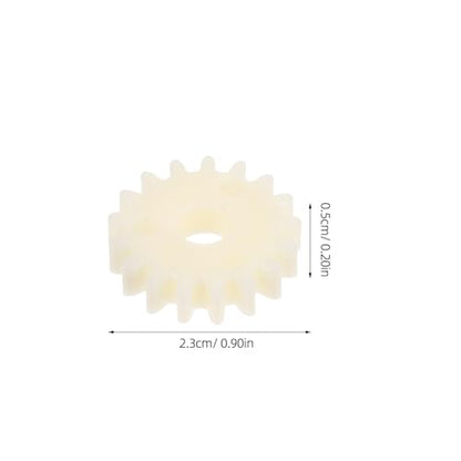 6pcs Incubator Gear Replacement Parts for Egg Incubator Motor with Plastic Rotating Gears, Efficient Egg Turning and Versatile Compatibility for Poultry Hatching Machines