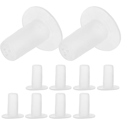 Tofficu 10pcs Livestock Feeding Bottles Nipples for Calf Milk Feeding Rubber Nursing Bottle Pacifiers Compatible with Cow and Calf Milk Drinkers