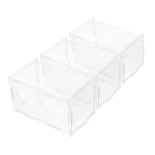 3pcs Chicken Feeding Holder Two Compartments Automatic Poultry Feeder for Backyard Farmers and Hobbyists for Chickens and Quails