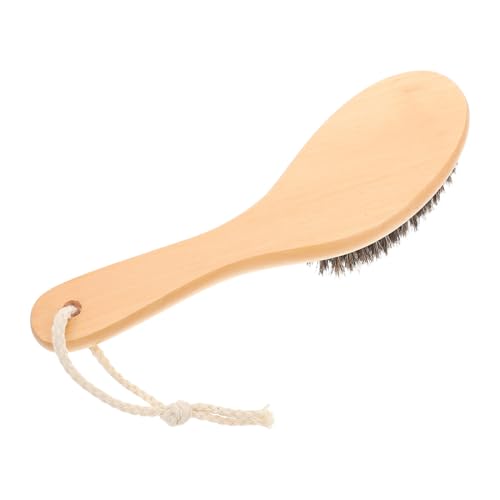 BESTonZON Horse Mane Grooming Brush and Bristle Horse Body Brush for Shedding and Cleaning Stiff Bristle Suitable and Shedding Care