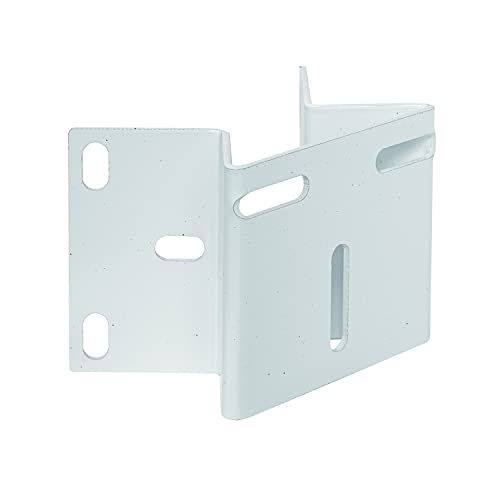 Small Size External Wall Corner Mounting Bracket for PTZ Camera, 90 Degree Vertical Wall Angle Support for Exterior Corner (White - Steel Material) - color: White - Steel Material