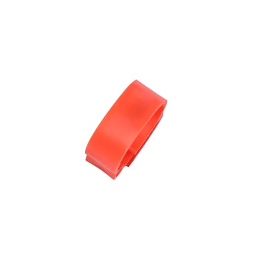 140 Pcs Inner Diameter 2~2.3cm Adjustable Chicken Foot Ring Poultry Leg Farm Identification Marker Tool for Duck(Red) - color: Red