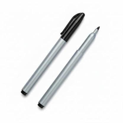Cadie Permanent Freezer Marker Set of 2 – Waterproof Fast-Drying Black Ink Pens with Chisel Tip for Food Labeling, Fridge & Freezer Storage, Kitchen & Lab Use & General Organization. - style: 2 Pack