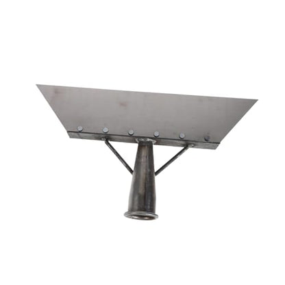 Heavy Duty Manganese Steel Farm Cleaning Shovel 32cm for Barn Manure Removal Livestock Dung Scraper Tool