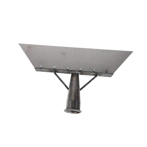 Heavy Duty Manganese Steel Farm Cleaning Shovel 32cm for Barn Manure Removal Livestock Dung Scraper Tool