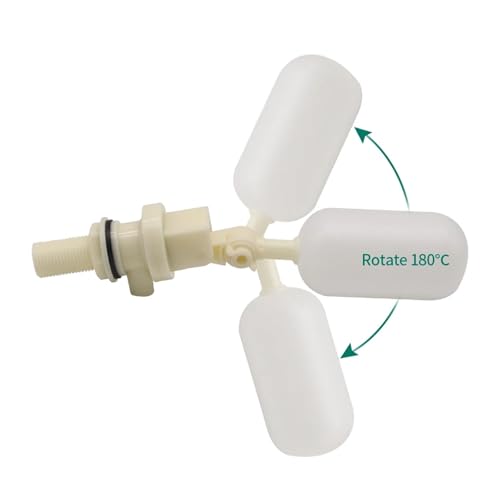 3pcs Farm Cattle Sheep Dog 1/2" Automatic Waterer Bowl Float Valve Plastic Fish Tank Aquarium Water Humidifier Valve Livestock Tool