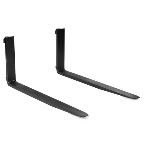 Titan Attachments 60in Pallet Fork Blades, 4,000 LB Load Capacity, Class II Forklift Blades - color: Class 2, size: Pallet Fork Length: 60"