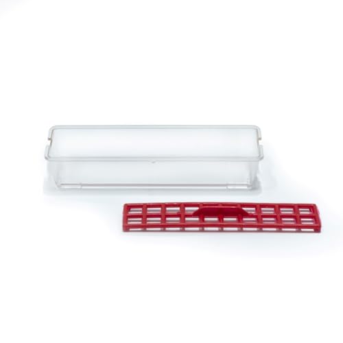Hatching Time Starter Feeder, for Baby Chicks, Poults, Easy to Clean, Cimuka, Fits Hatching Time Chick Brooder, Durable, PP Plastic (Polypropylene)