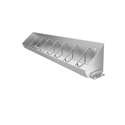 Hog Farm/Pig Barn Livestock Trough Feeder, Piglet Feeding Trough, Stainless Steel Pig Trough, for Pigs and Sheep(8.7x59.1in) - size: 8.7x59.1in