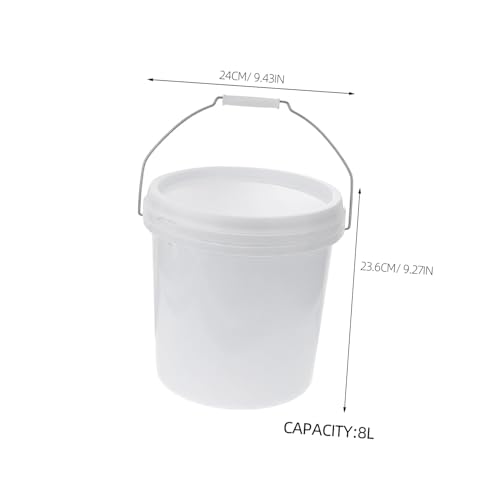 Food Grade Airtight Seal Bucket Plastic Storage Container with Lid for Pet Food Livestock Feed and Dry Liquid Storage