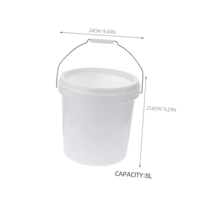 Food Grade Airtight Seal Bucket Plastic Storage Container with Lid for Pet Food Livestock Feed and Dry Liquid Storage