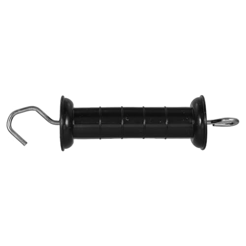 MAGICLULU Electric Fence Gate Handle with Insulator and Spring Plastic Hot Wire Fence Connector for Agricultural and Livestock Gate for Outdoor Use