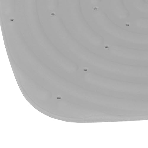 Chicken Nesting Box Pads, Washable Reusable PVC Breathable Egg Collector Design Hen Liners, Chicken Nesting Pads with Groove for Coops, Hen House (Grey) - color: Grey