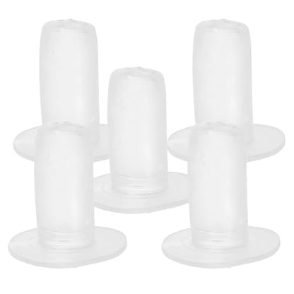 jojofuny 5pcs Silicone Nursing Nipples for Calf and Goat Feeding Bottles Livestock Feeding Equipment for Orphaned Small Animals