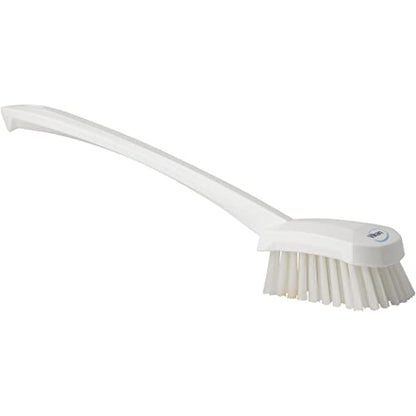 Vikan 41865 Brush,Washing,Stiff,15.75",PP/PBT,White - color: White