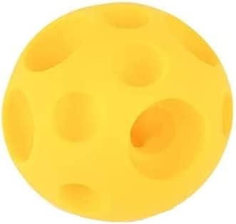 Interactive Treat Balls with Large Hole 4 Pack - Durable Chew Toy for Dispensing Treats and Promoting Active Play for Dogs, Pigs, Rabbits, and Other Pets
