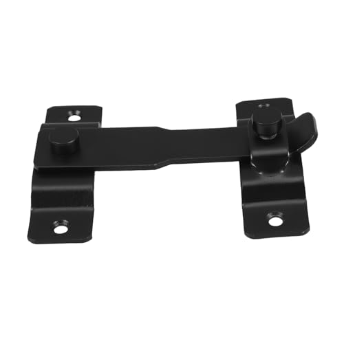 POPETPOP Stainless Steel Heavy Duty Barn Door Latch Lock Secure Flip Lock for Gates and Fences PET Cage Weather-Resistant Door Hardware