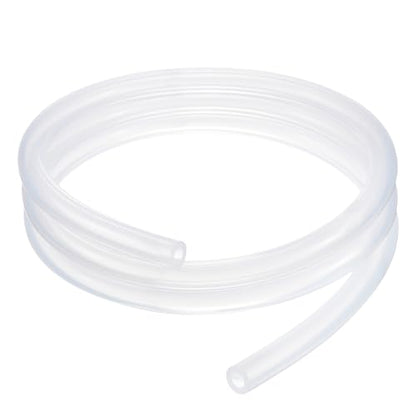 METALLIXITY Silicon Tubing(1/25" ID x 5/32" OD x 3.3Ft), Pure Silicone Hoses High Temp - for Printer, Hot Water Dispenser, Engine, Brewing, Fish Tank Air Pump, Pump Transfer, Clear - size: 3.3 Feet, style: 1/25" IDx5/32" OD