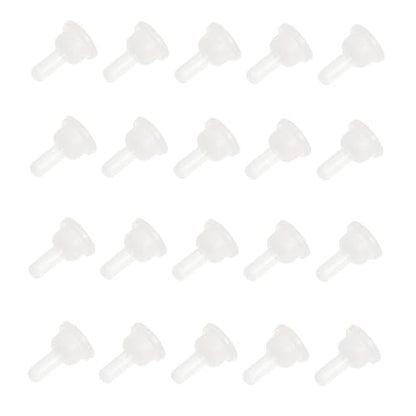 40pcs Silicone Pet Nurser Nipples Replacement Pacifiers for Small Animals for Rabbits and Chinchillas Soft and Safe Feeding Accessories