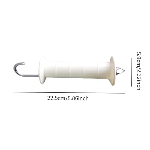 10 Pieces Fence Gate Handles Electric Fence Gate Handle Heavy Duty Spring Assistance Accessories Direct Replacement Easy Installation Sturdy Material