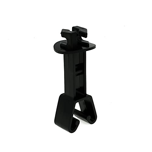 50 Pcs Insulators for Electric Fence Wire, U Post Extended Electric Fence Insulator, Black