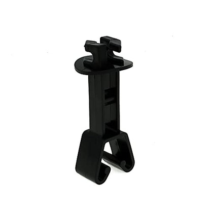 50 Pcs Insulators for Electric Fence Wire, U Post Extended Electric Fence Insulator, Black