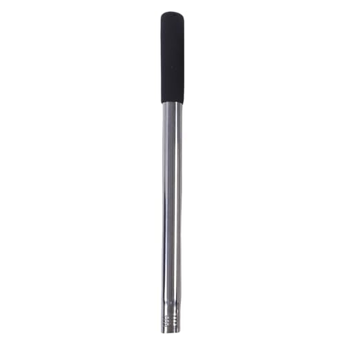 Chicken Coop Rake, Stainless Steel Chicken Manure Rake and Scoop 10in Adjustable Handle Cleaning Tool, for Coop Shed Poultry Cattle Waste Removal with Detachable Head