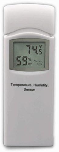 Ambient Weather WS-3000-X3 Thermo-Hygrometer Wireless Monitor w/ 3 Remote Sensors - Logging, Graphing, Alarming, Radio Controlled Clock - size: 1 Console / 3 Sensors