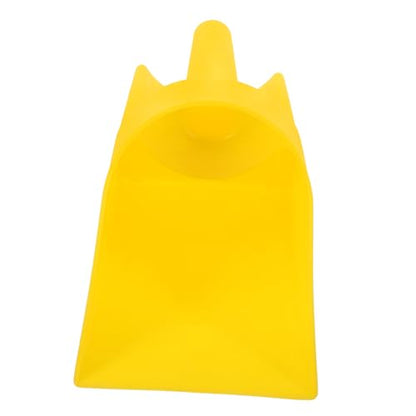 Poultry Feeding Shovel Thickened Scoop for Farm Use Ergonomic Handle for Comfort and Durability for Livestock and Garden Applications