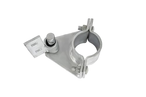 Chain Link Sliding Gate Latch – Heavy Duty Rolling Gate Lock for 1-5/8" Pipe, Rust-Resistant Slide Bolt Latch – Easy Install Secure Fence Lock for Metal Gates