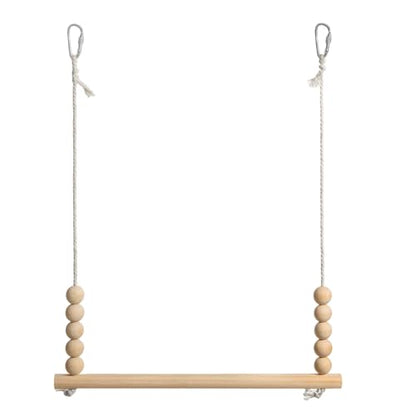 Chicken Swing Toy, Chicken Perch Natural Wooden Swing Toys Perch Ladder Coop Accessories