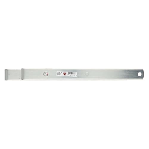 National Hardware N168-336 Gate Strap Hinge 16 in Zinc-Plated WeatherGuard Protection for Wood Fence Gates Outdoor Farm Gate Hardware Metal Strap Hinges Hot-Rolled Steel - size: 16 Inch x 3/4 Inch