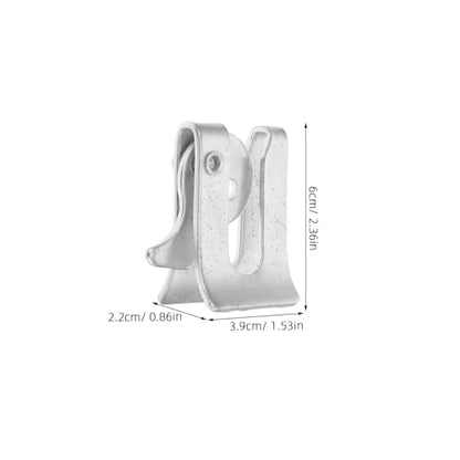 CHILDWEET 5pcs Pig Enclosure Door Lock Kit for Nursery Beds and Farrowing Crates, Galvanized Iron Swine Fence Gate Latch with Reliable Locking for Farm Applications