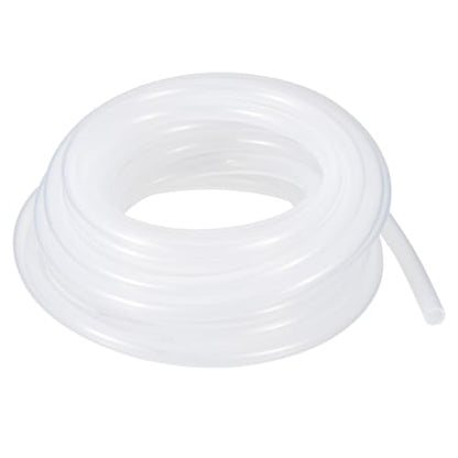 METALLIXITY Silicon Tubing(5/16" ID x 1/2" OD x 3.3Ft), Pure Silicone Hoses High Temp - for Printer, Hot Water Dispenser, Engine, Brewing, Fish Tank Air Pump, Pump Transfer, Clear - size: 3.3 Feet, style: 5/16" IDx1/2" OD