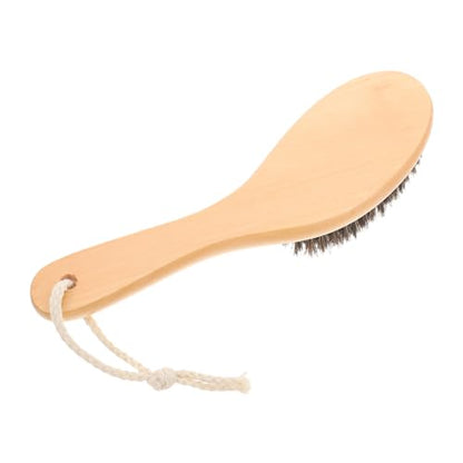 Durable Horse Grooming Brush with Ergonomic Design Soft Bristles for Gentle Grooming Portable Horse Fur Cleaner and Tail Comb for Daily Cattle and Horse Care
