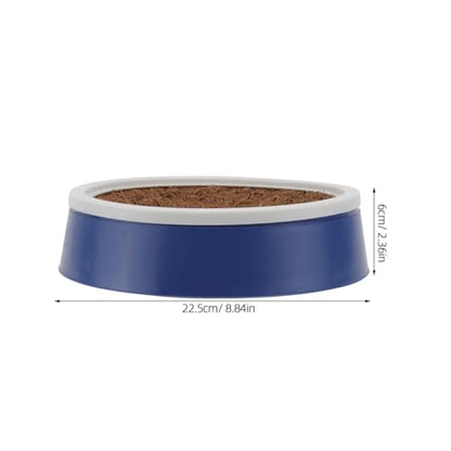 POPETPOP 4 Sets Pigeon Nest Plastic Pot Set - Durable Pigeon Nesting Bowl with Breathable Mats for Breeding and Hatching Small Birds Doves Quails, 9.44X4.72In | Breathable Durable Dove Nesting Box for Small Birds Doves Quails Pigeon Breeding and Hatching
