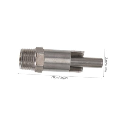 Toyvian Heavy-Duty Stainless Steel Pig Waterer Nozzle Anti-Splash Automatic Nipple Drinker for Livestock Durable Water Dispenser for Pigs Sows and Piglets Easy to Install Clean
