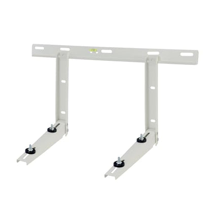 Qualward Mini Split Wall Mounting Bracket for Universal Ductless Air Conditioners, Heavy Duty Support Bracket for AC, Heat Pumps Compressors 7000-18000 BTU - size: 7000-18000 Btu