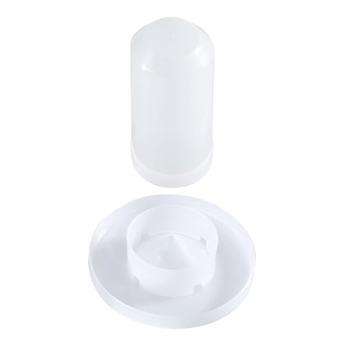 Chicken Poultry Feed Bucket Outdoor Practical Bird Feeder Drinker and Water Dispenser - color: A